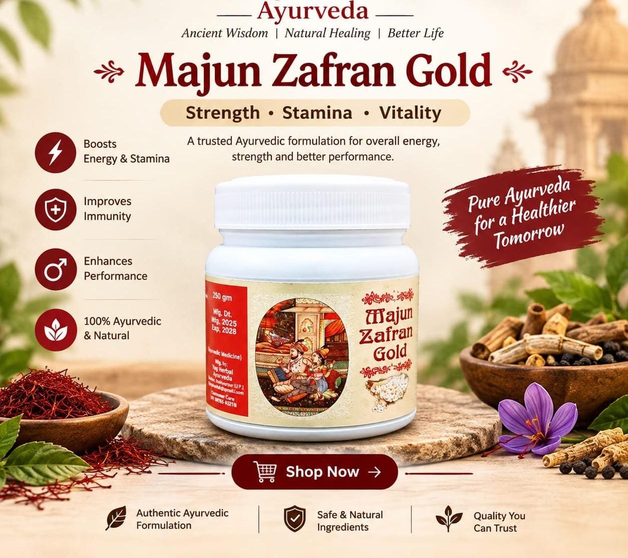 Majun Zafran Gold